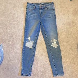 High rise jegging